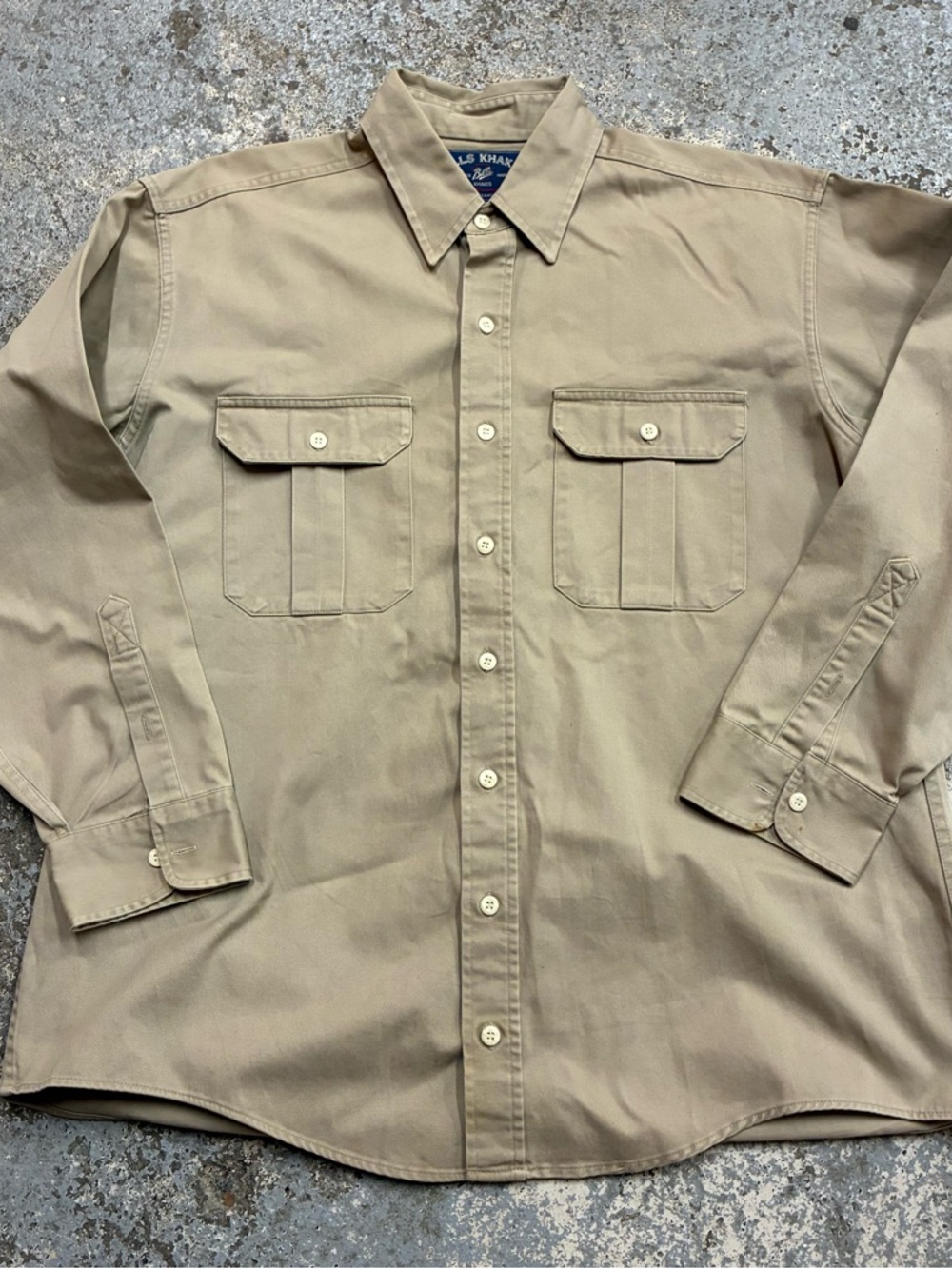 Bill’s Khaki Men’s Casual Shirt in Khaki
